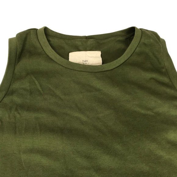 HOIBO Sleeveless Tank Top Size Women's Medium Olive Green Round Neck Toronto, CA - Picture 9 of 14